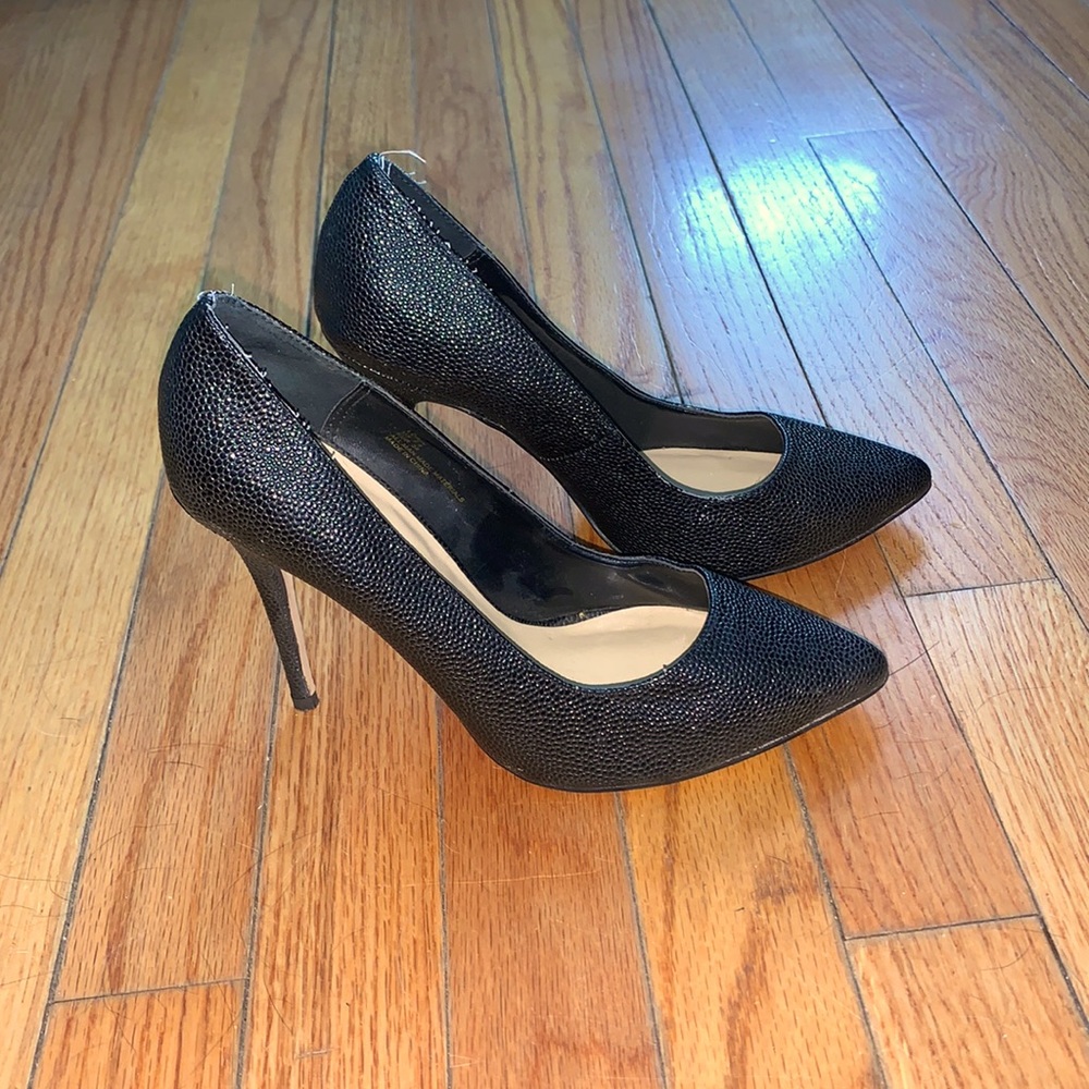 Black heels